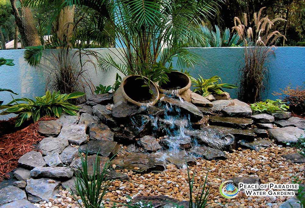 Peace Of Paradise Water Gardens, Landscaping Brandon Florida